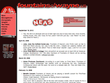 Tablet Screenshot of fountainsofwayne.us